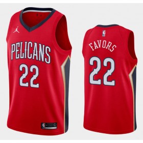 Dres New Orleans Pelicans Derrick Favors 22 2020-21 Jordan Brand Statement Edition Swingman